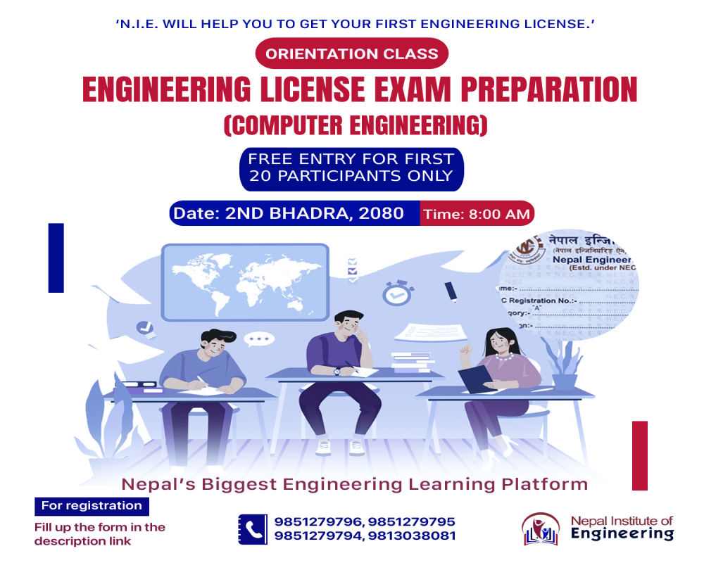 Online License Exam Preparation Class for Computer Engineering